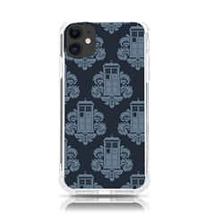 Dr Who Tardis Pattern Iphone 11 Tpu Uv Print Case by Tsamara