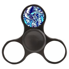 Trippy Dippy Bears Blue Dancing Greatful Dead Skull Steal Your Face Finger Spinner by Salmanaz77