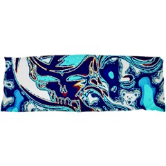 Trippy Dippy Bears Blue Dancing Greatful Dead Skull Steal Your Face 17 x47  Body Pillow Case Dakimakura (two Sides) by Salmanaz77