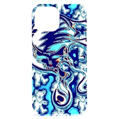 Trippy Dippy Bears Blue Dancing Greatful Dead Skull Steal Your Face Iphone 15 Plus Black Uv Print Pc Hardshell Case by Salmanaz77