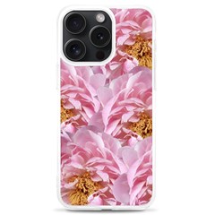 Peonies Nature Bloom Blossom Pink Iphone 15 Pro Max Tpu Uv Print Case by Tsamara