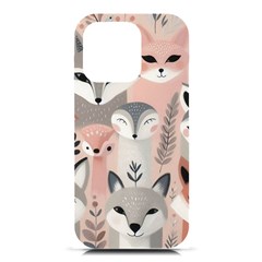 Fox Iphone 16 Pro Black Uv Print Pc Hardshell Case