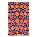 Mid Century Retro Floral 1970s 1960s Pattern 74 Name Card Style USB Flash Drive Back