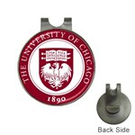 University of Chicago Hat Clips with Golf Markers Front