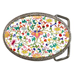 Owen Jones Chinese Ornamental Pattern Lotus Flowers And Vine Belt Buckles by Pixelchicken