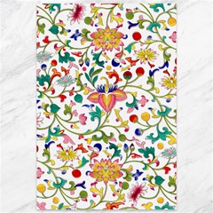 Owen Jones Chinese Ornamental Pattern Lotus Flowers And Vine Canvas 12  X 18  by Pixelchicken