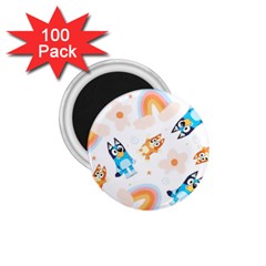 Bluey 1 75  Magnets (100 Pack)  by avitendut