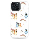 Bluey, Bluey merch, Bluey pattern, Bluey Bluey, bingo, Bluey design, bluey dog iPhone 15 Plus TPU UV Print Case Front