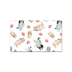 Bluey, Bluey Merch, Bluey Pattern, Bluey Bluey, Bingo, Bluey Design, Bluey Dog Sticker Rectangular (10 Pack) by avitendut