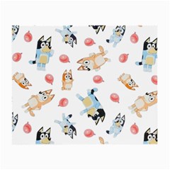Bluey, Bluey Merch, Bluey Pattern, Bluey Bluey, Bingo, Bluey Design, Bluey Dog Small Glasses Cloth (2 Sides) by avitendut