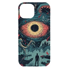 Monsters Nightmare Iphone 15 Black Uv Print Pc Hardshell Case by Tsamara