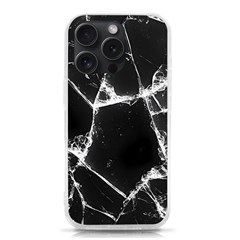 Dark Patch Art Crack Construction Iphone 15 Pro Tpu Uv Print Case by Tsamara