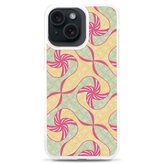 Abstract Pattern Design Scrapbooking Iphone 15 Plus Tpu Uv Print Case by Paksenen
