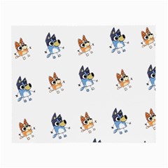 Bluey, Bluey Merch, Bluey Pattern, Bluey Bluey, Bingo, Bluey Design, Bluey Dog Small Glasses Cloth (2 Sides) by avitendut