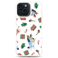 Bluey, Bluey Merch, Bluey Pattern, Bluey Bluey, Bingo, Bluey Design, Bluey Dog Iphone 15 Plus Tpu Uv Print Case by avitendut