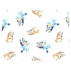 Bluey, Bluey Merch, Bluey Pattern, Bluey Bluey, Bingo, Bluey Design, Bluey Dog 40  X 30  Premium Plush Fleece Blanket (extra Small) by avitendut