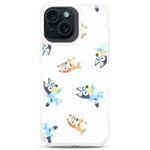 Bluey, Bluey merch, Bluey pattern, Bluey Bluey, bingo, Bluey design, bluey dog iPhone 15 Plus TPU UV Print Case Front