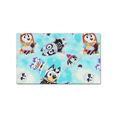 Bluey, Bluey Merch, Bluey Pattern, Bluey Bluey, Bingo, Bluey Design, Bluey Dog Sticker Rectangular (10 Pack) by avitendut