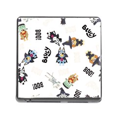Bluey, Bluey Merch, Bluey Pattern, Bluey Bluey, Bingo, Bluey Design, Bluey Dog Memory Card Reader (square 5 Slot) by avitendut