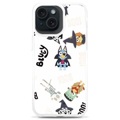 Bluey, Bluey Merch, Bluey Pattern, Bluey Bluey, Bingo, Bluey Design, Bluey Dog Iphone 15 Plus Tpu Uv Print Case by avitendut