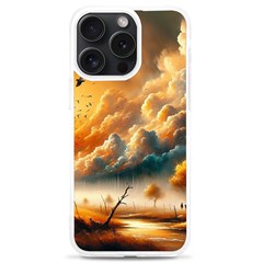 Nature Storm Painting Iphone 15 Pro Max Tpu Uv Print Case by Anend