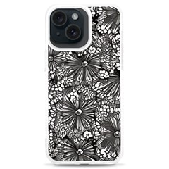 Mid Century Retro Floral 1970s 1960s Pattern 73 Iphone 15 Plus Tpu Uv Print Case by violetheavensky