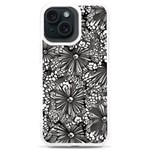 Mid Century Retro Floral 1970s 1960s Pattern 73 iPhone 15 Plus TPU UV Print Case Front