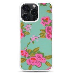 Mid Century Retro Floral 1970s 1960s Pattern 81 Iphone 15 Pro Max Tpu Uv Print Case by violetheavensky