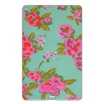 Mid Century Retro Floral 1970s 1960s Pattern 81 Name Card Style USB Flash Drive Back