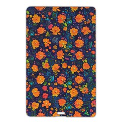 Mid Century Retro Floral 1970s 1960s Pattern 61 Name Card Style Usb Flash Drive by violetheavensky