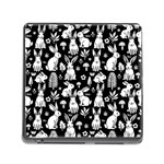 Easter bunny pattern Memory Card Reader (Square 5 Slot) Front