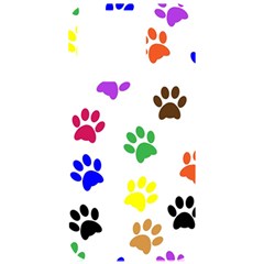 Pawprints Paw Prints Paw Animal Iphone 15 Pro Black Uv Print Pc Hardshell Case by Anend