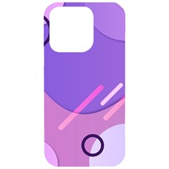 Colorful Labstract Wallpaper Theme Iphone 15 Pro Black Uv Print Pc Hardshell Case by Anend