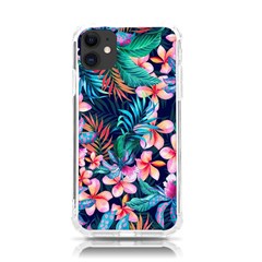 Hawaiian Flowers Hawaii Iphone 11 Tpu Uv Print Case by Cemarart