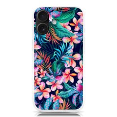Hawaiian Flowers Hawaii Iphone 16 Tpu Uv Print Case