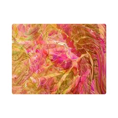Acid Green Blend 35  X 27  Premium Plush Fleece Blanket (mini) by kaleidomarblingart