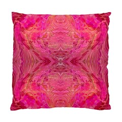 Pink Pour  Standard Cushion Case (one Side) by kaleidomarblingart