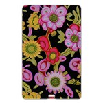 Mid Century Retro Floral 1970s 1960s Pattern 70 Name Card Style USB Flash Drive Back